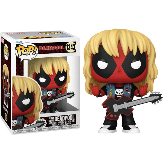 Funko POP! #1343 Marvel: Deadpool Parody - Heavy Metal Deadpool