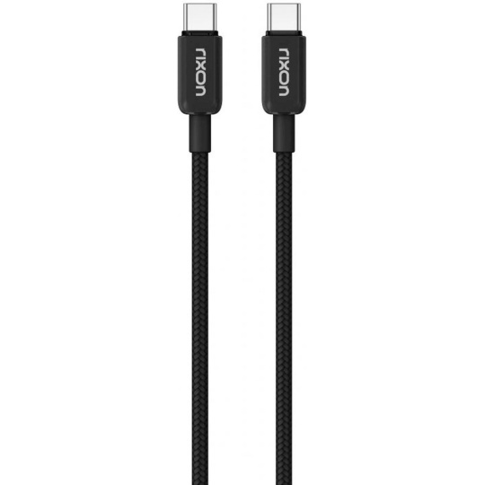 Rixon datový a nabíjecí kabel USB-C/USB-C nylon PD60W