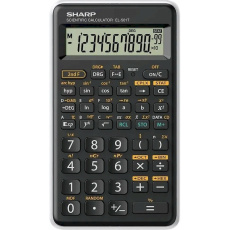 Sharp EL501TWH kalkulačka černo-bílá