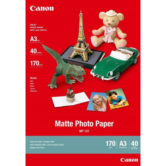 Canon Fotopapír  MP-101 A3 40 ks 170 g/m2 matný