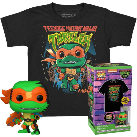 Funko Pocket POP! & Tee: TMNT- Michelangelo M (dětské)