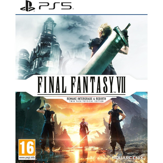 Final Fantasy VII Remake Intergrade & Rebirth Twin Pack Physical Edition (PS5) Final Fantasy VII Remake Intergrade & Rebirth Twin Pack Physical Edition (PS5)