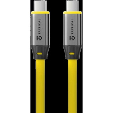 Tactical Fat Man 2.0 kabel USB-C/USB-C 1m žlutý