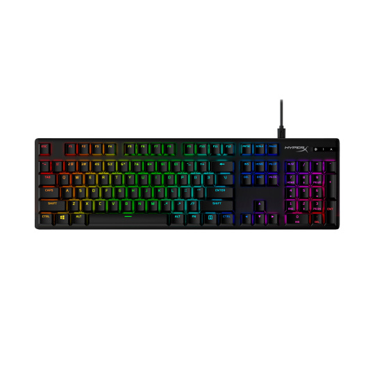 BAZAR - HyperX BLK PBT Keycaps Full Key Set-UK - Příslušenství ke klávesnici - Poškozený obal (Komplet)