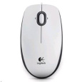 Logitech Mouse B100, white