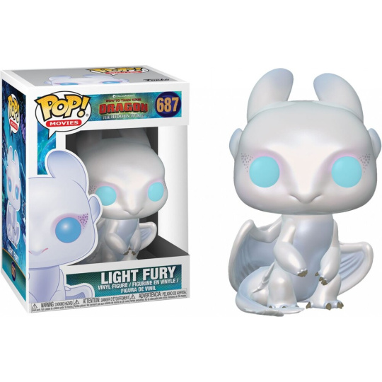 Funko POP! #687 Movies: How to Train Your Dragon 3 - Light Fury