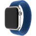 FIXED provlékací nylonový řemínek Apple Watch 42/44/45mm L modrý