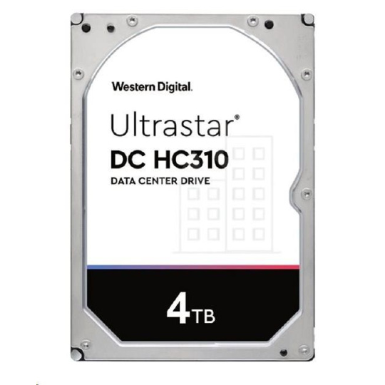 Western Digital Ultrastar® HDD 4TB (HUS726T4TALN6L4) DC HC310 3.5in 26.1MM 256MB 7200RPM SATA 4KN SE