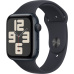 Apple Watch SE (2023) Cellular 44mm sportovní silikonový řemínek temně inkoustový M/L