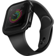 UNIQ Valencia kovové pouzdro Apple Watch (44mm) tmavě šedé