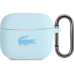 Lacoste Liquid Silicone Glossy Printing Logo pouzdro AirPods 3 modré