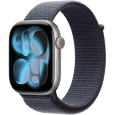 Apple Watch 49/46/45/44mm ocelově modrý provlékací sportovní řemínek
