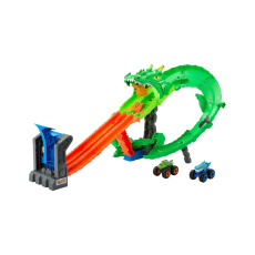 Hot Wheels MONSTER TRUCKS Mattel - Dráha Dračí Zkáza