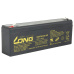LONG baterie 12V 2,6Ah F1 (WP2.6-12)