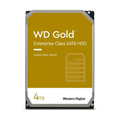 WD GOLD WD4004FRYZ 4TB, SATA III 3.5", 256MB 7200RPM, 267MB/s, CMR, Enterprise