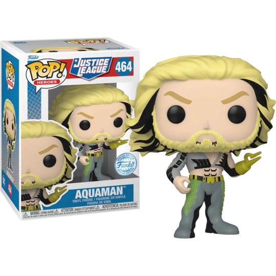 Funko POP! #464 Heroes: Justice League Comic - Aquaman