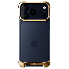 Arc Pulse hliníkový ochranný rám iPhone 17 Pro Max zlatý