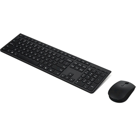 Lenovo Professional Wireless Rechargeable (CZ/SK) bezdrátový set klávesnice a myši černý