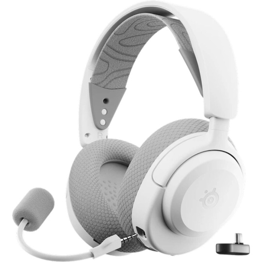 SteelSeries Arctis Nova 3X bezdrátová herní sluchátka bílá