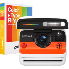 Polaroid Flip bílý + balení barevných filmů (8 fotografií) Polaroid Flip bílý + balení barevných filmů (8 fotografií)