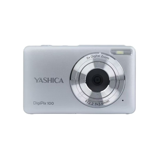 YASHICA DigiPix 100 digitální fotoaparát stříbrný YASHICA DigiPix 100 digitální fotoaparát stříbrný