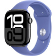 Apple Watch 49/46/45/44mm barvínkově fialový sportovní řemínek S/M