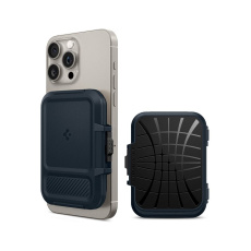 Spigen Lock Fit MagSafe Wallet peněženka tmavě modrá