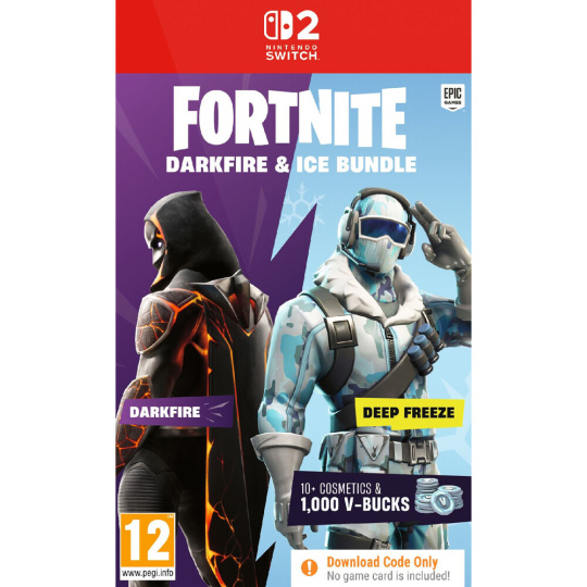 Fortnite Darkfire & Ice Bundle (Code in Box)(Switch 2) Fortnite Darkfire & Ice Bundle (Code in Box)(Switch 2)