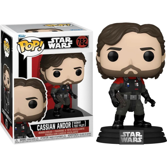 Funko POP! #782 Star Wars: Andor - Cassian Andor (Sienar Test Pilot) (Šance na Chase) Funko POP! #782 Star Wars: Andor - Cassian Andor (Sienar Test Pilot) (Šance na Chase)