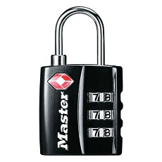 Master Lock Visací kombinační zámek  TSA 4680EURDBLK
