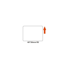 Niimbot štítky R 40x30mm 230ks pro B21, B3S, B1 bílé