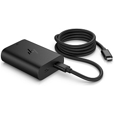 HP USB-C 65W GaN napájecí adaptér černý