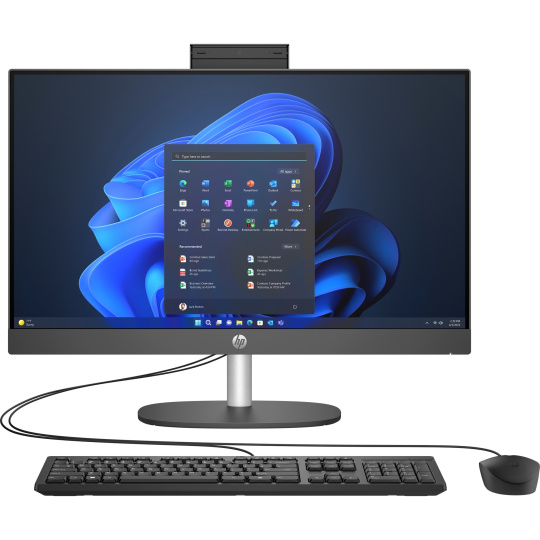 HP AiO ProOne 245G10 23.8 IPS NT R3 7320U,8GB, 512GB M.2 NVMe, WiFi 6 + BT, usb kláv. a myš, Win11Home