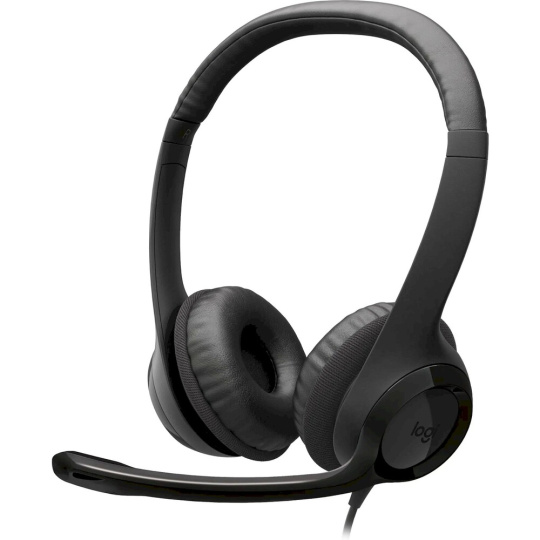 Logitech H390 sluchátka černá 