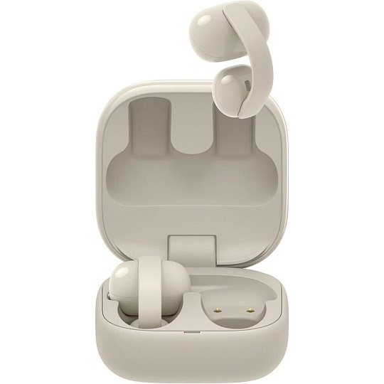 Sony LinkBuds Clip bezdrátová sluchátka béžová