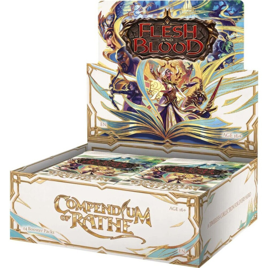 Flesh & Blood TCG - Compendium of Rathe Booster Box (24 boosterů) (EN) Flesh & Blood TCG - Compendium of Rathe Booster Box (24 boosterů) (EN)