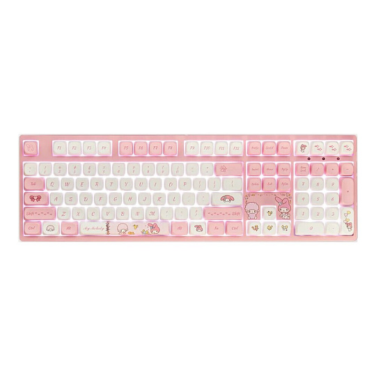 Akko x My Melody 3108 V3 Akko Frost Pink klávesnice (US) růžová Akko x My Melody 3108 V3 Akko Frost Pink klávesnice (US) růžová