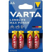 Varta LR6/4BP MAX POWER (MAX TECH) (Blistr 4ks)