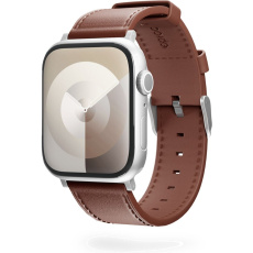 Epico Watch kožený řemínek pro Apple Watch 38/40/41mm hnědý