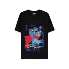 Tričko Difuzed Lilo & Stitch - Superhero (černé) XS