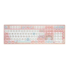 Akko x My Sweet Piano 3108 V3 Akko Frost Pink klávesnice (US) růžová
