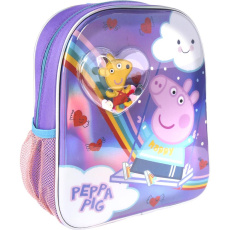 Cerdá dětský batoh 3D Peppa Pig Hearth