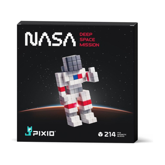 PIXIO NASA - Vesmírná mise magnetická stavebnice