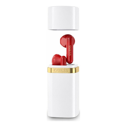 Guess Lipstick Shape TWS Bezdrátová sluchátka bílá