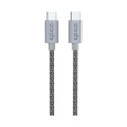 EPICO opletený kabel USB-C na USB-C, 1,2m vesmírně šedý