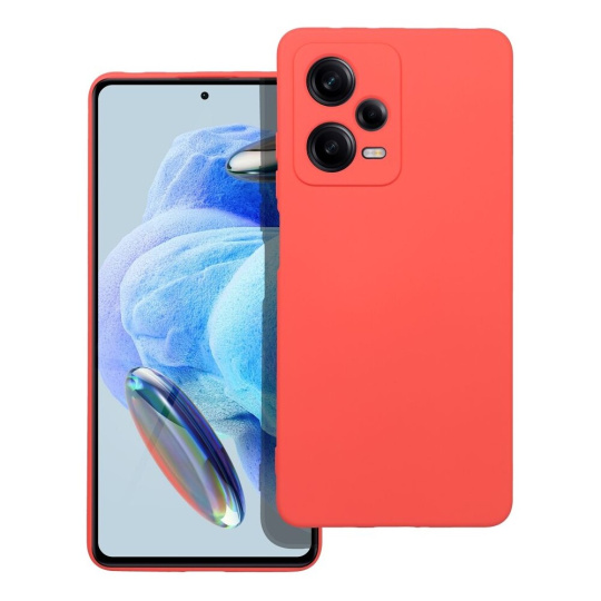 Smarty Silikonový kryt Xiaomi Redmi Note 12 PRO 5G broskvový