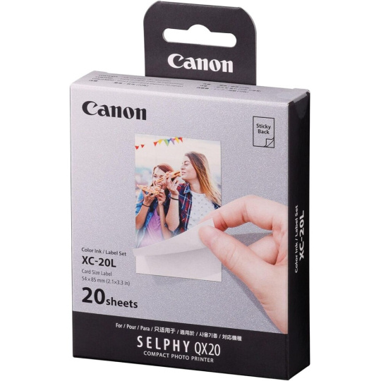 Canon XC-20L sada inkoustu a samolepicího papíru
