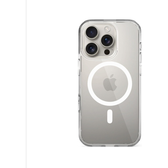 Epico Mag+ Hero kryt pro iPhone 16 Pro transparentní