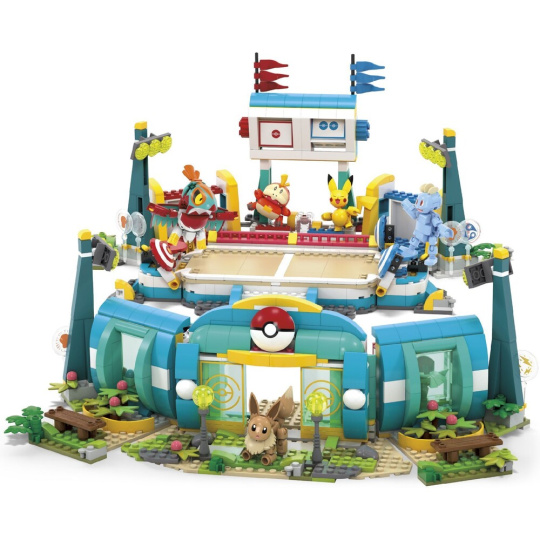 Mattel Mega Construx Pokémon pohyblivý tréninkový stadion
