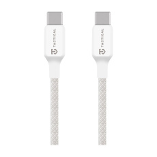 Tactical Stitch Thread kabel USB-C/USB-C (60W) 0.3m bílý